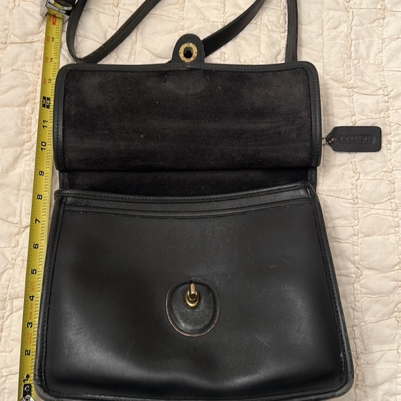 Vintage Coach Station Willis Bag in black - Picture 11 of 14